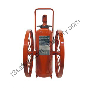 150 lb. PK Wheeled Fire Extinguisher Unit